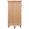 Douglas Utility Kitchen Cart; Natural